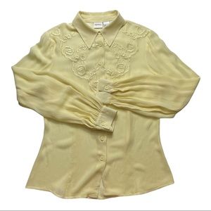 BLOUSE LONG SLEEVE YELLOW 8